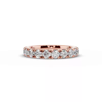 Signature Pavé Lab Euroshank Band (1.20 ct. tw.)