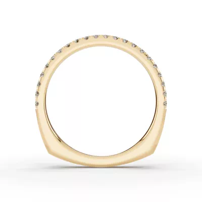 Tradition Pavé Lab Euroshank Wedding Band (¼ ct. tw.)