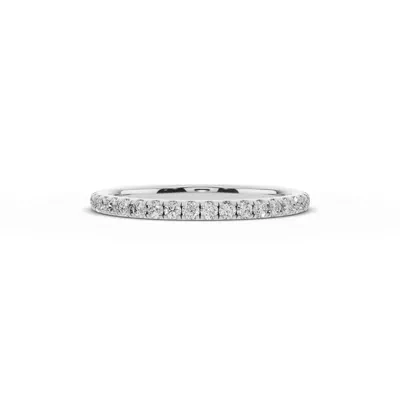 Signature Pavé Lab Euroshank Wedding Band (¼ ct. tw.)