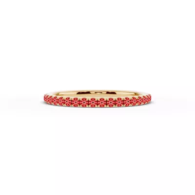 Signature Pavé Lab Euroshank Wedding Band (¼ ct. tw.)