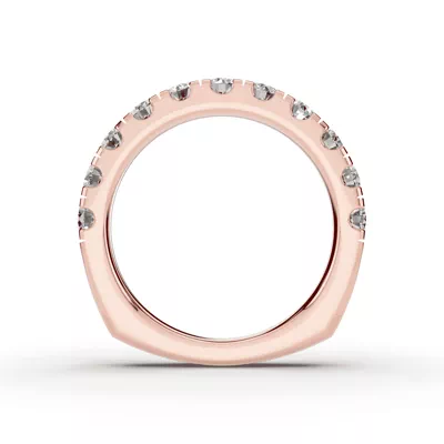 Tradition Pavé Lab Euroshank Band (1.10 ct. tw.)