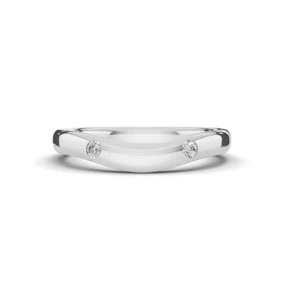 Tradition Contour Lab Diamond Accent Band (2.5mm)