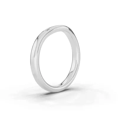 Tradition Contour Lab Diamond Accent Band (2.5mm)
