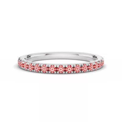 Signature Hearts & Arrows Pavé Lab Wedding Band (0.35 ct. tw.)