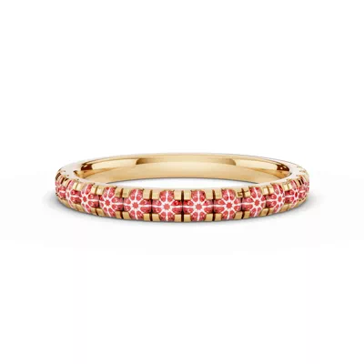 Signature Hearts & Arrows Pavé Lab Wedding Band (0.50 ct. tw.)