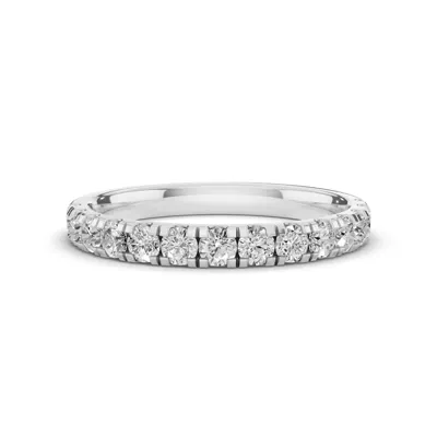 Signature Hearts & Arrows Pavé Lab Wedding Band (0.65 ct. tw.)