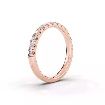 Signature Hearts & Arrows Pavé Lab Wedding Band (0.65 ct. tw.)