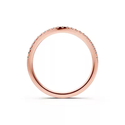 Madison Lab Pavé Curved Band