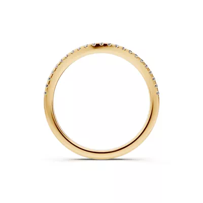 Madison Lab Contoured Pavé Band