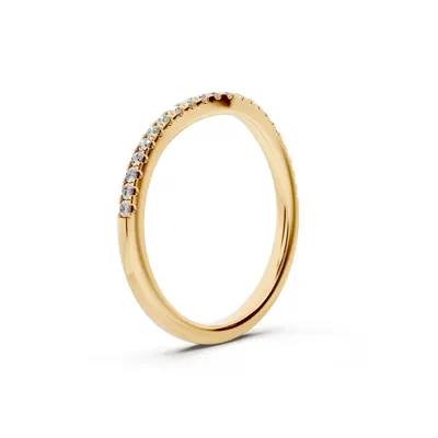 Madison Lab Contour Pavé Band