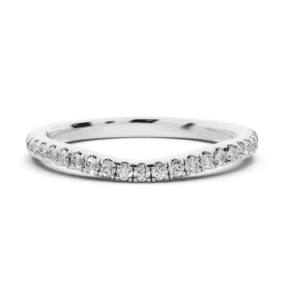 Madison Lab Pavé Contoured Wedding Band