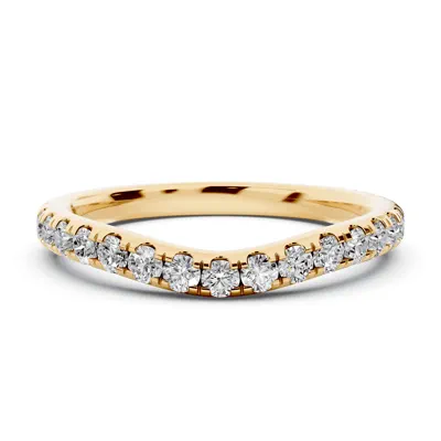Capri Contour Lab Diamond Wedding Band (0.55 ct. tw.)