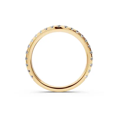Capri Curved Lab Diamond Wedding Band (0.55 ct. tw.)
