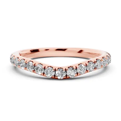 Capri Contour Lab Diamond Wedding Band (0.60 ct. tw.)