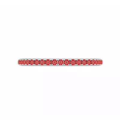 Signature Hearts & Arrows Pavé Lab Band (.16ct. tw.)