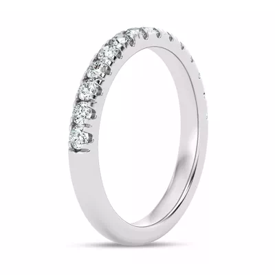 Signature Hearts & Arrows Pavé Lab Band (1/2ct. tw.)
