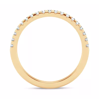 Signature Hearts & Arrows Pavé Lab Band (1/4ct. tw.)