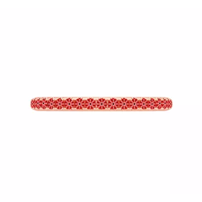 Signature Hearts & Arrows Pavé Lab Band (1/4ct. tw.)