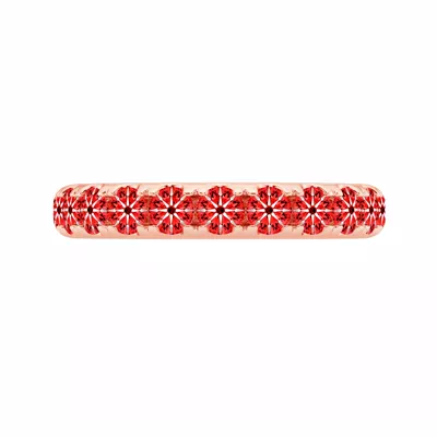 Signature Hearts & Arrows Pavé Lab Band (1.00ct. tw.)