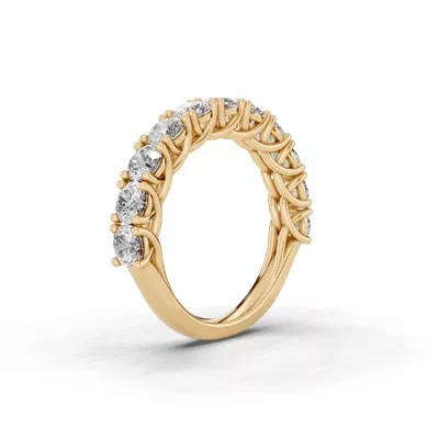 Tradition Trellis Eleven-Stone Lab Diamond Band (2.00 ct. tw.)
