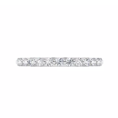Signature Hearts & Arrows Shared Prong Lab Band (1/2ct. tw.)