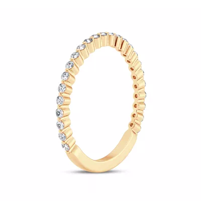 Signature Hearts & Arrows Shared Prong Lab Band (1/4ct. tw.)
