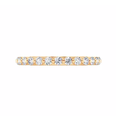 Signature Hearts & Arrows Shared Prong Lab Band (1/2ct. tw.)