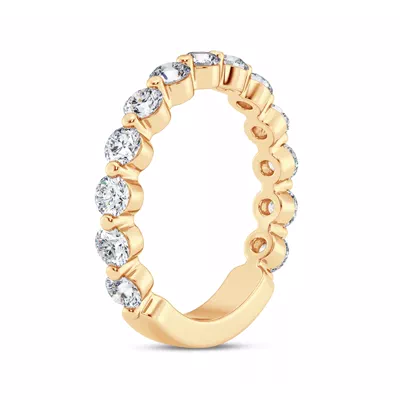 Signature Hearts & Arrows Shared Prong Lab Band (1.00ct. tw.)