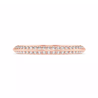Signature Hearts & Arrows Knife-Edge Lab Band