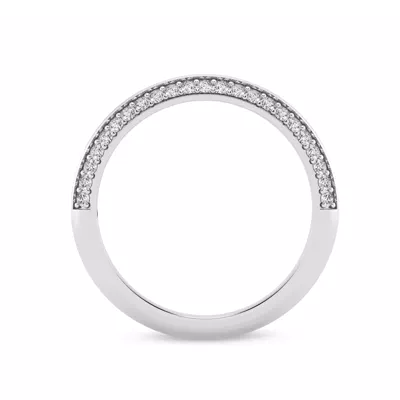 Signature Hearts & Arrows Knife-Edge Lab Band