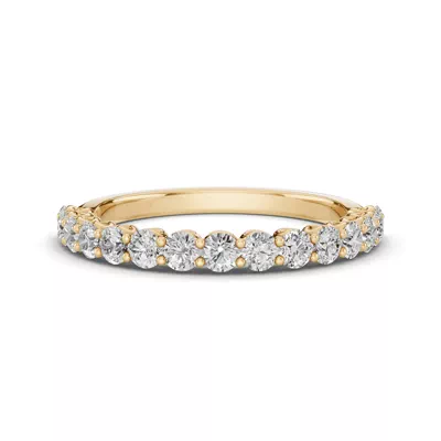 Sculpted Heart Lab Diamond Band (.50 ct. tw.)