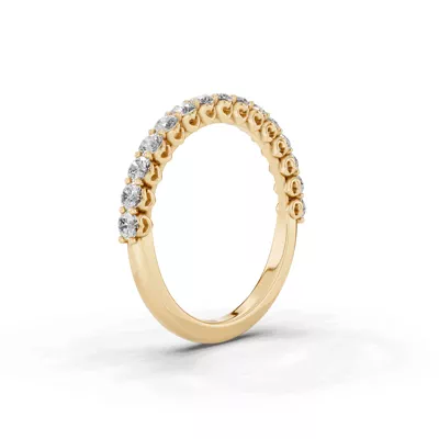 Sculpted Heart Lab Diamond Band (.50 ct. tw.)