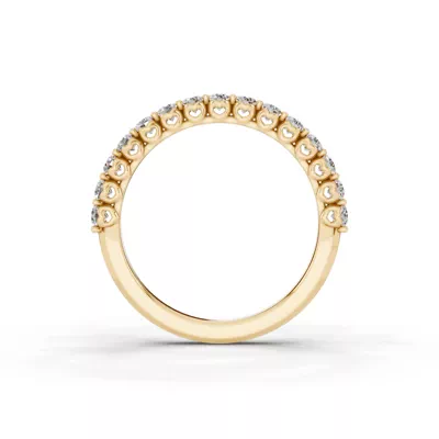 Sculpted Heart Lab Diamond Band (.50 ct. tw.)