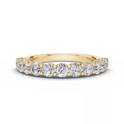 Sculpted Heart Lab Diamond Band (1.00 ct. tw.)