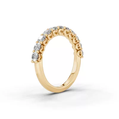 Sculpted Heart Lab Diamond Band (1.00 ct. tw.)