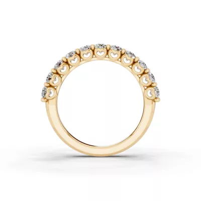 Sculpted Heart Lab Diamond Band (1.00 ct. tw.)