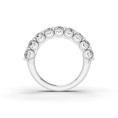 Sculpted Heart Lab Diamond Band (2.00 ct. tw.)
