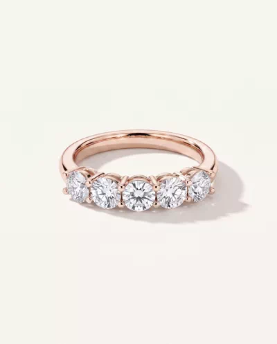 Signature Hearts & Arrows  Five-Stone Lab Diamond Band (1.00 ct. tw.)