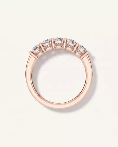 Signature Hearts & Arrows  Five-Stone Lab Diamond Band (1.00 ct. tw.)