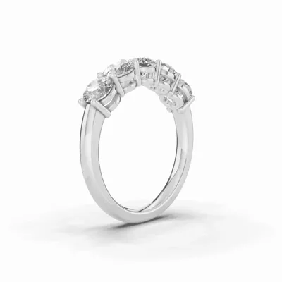 Signature Hearts & Arrows  Five-Stone Lab Diamond Band (1.50 ct. tw.)