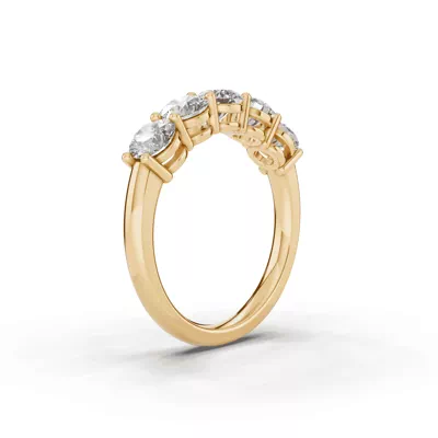 Signature Hearts & Arrows  Five-Stone Lab Diamond Band (1.50 ct. tw.)