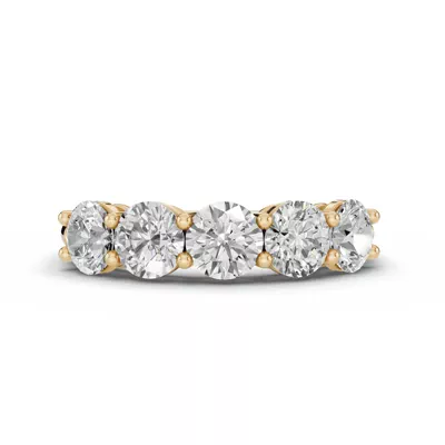 Signature Hearts & Arrows  Five-Stone Lab Diamond Band (2.00 ct. tw.)