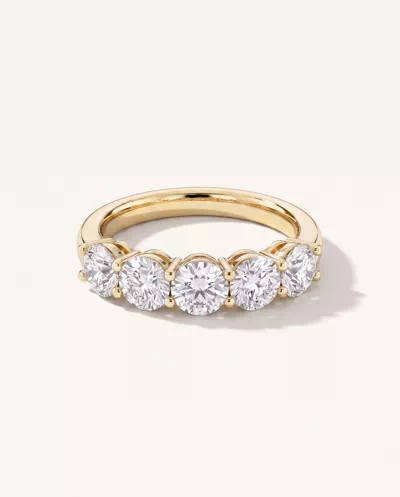 Signature Hearts & Arrows  Five-Stone Lab Diamond Band (2.00 ct. tw.)