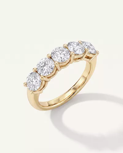Signature Hearts & Arrows  Five-Stone Lab Diamond Band (2.00 ct. tw.)