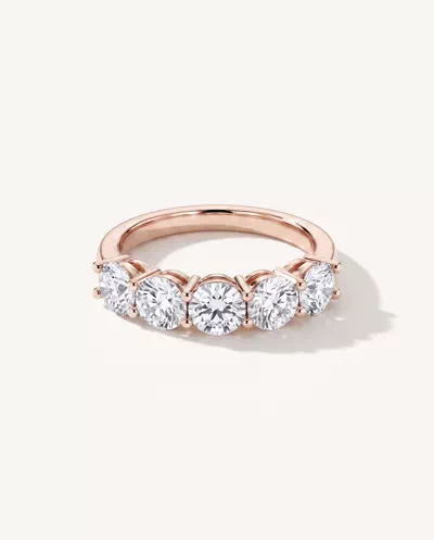 Signature Hearts & Arrows  Five-Stone Lab Diamond Band (1.50 ct. tw.)