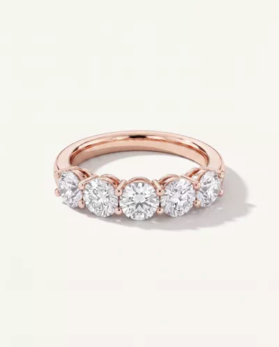Signature Hearts & Arrows  Five-Stone Lab Diamond Band (2.00 ct. tw.)