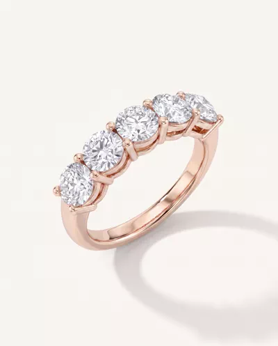 Signature Hearts & Arrows  Five-Stone Lab Diamond Band (2.00 ct. tw.)