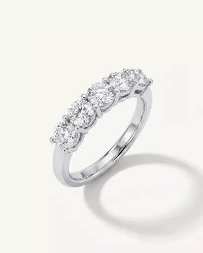 Signature Hearts & Arrows  Five-Stone Lab Diamond Band (1.00 ct. tw.)