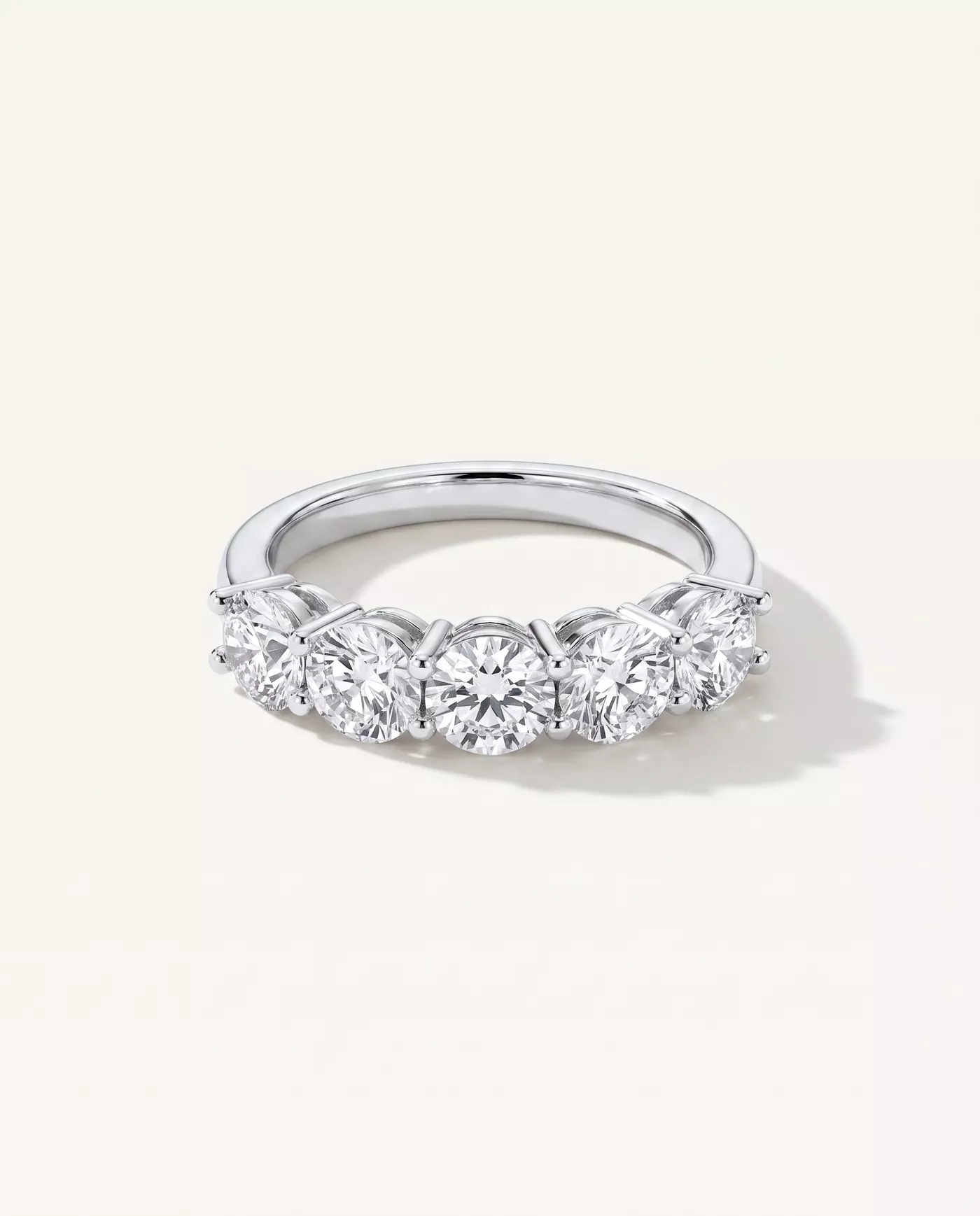 Signature Hearts & Arrows  Five-Stone Lab Diamond Band (1.50 ct. tw.)