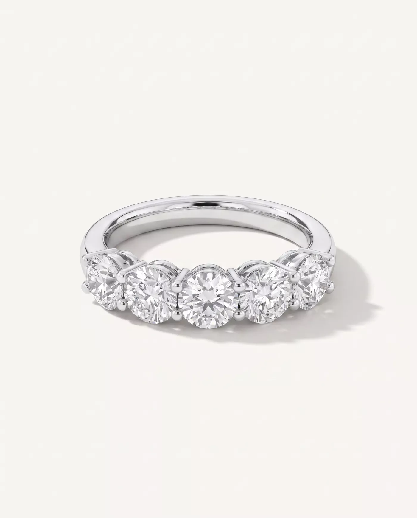 Signature Hearts & Arrows  Five-Stone Lab Diamond Band (2.00 ct. tw.)